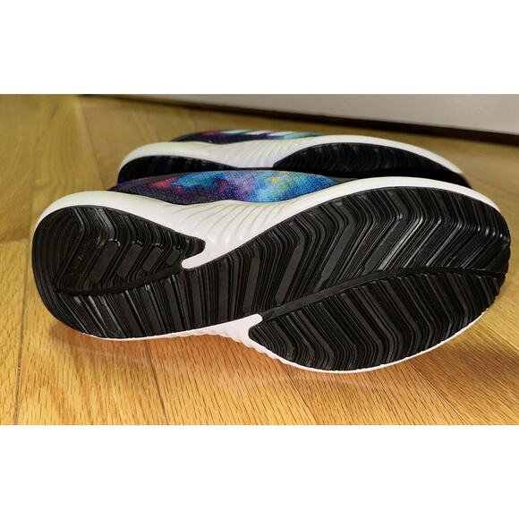 Adidas FortaRun Kids Training Sneaker Sz 4 1/2 ART FY3868 Lace Up Tie Dye Shoes - Picture 7 of 10